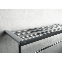 Deante Round półka ścienna z wieszakiem chrom połysk ADR0531