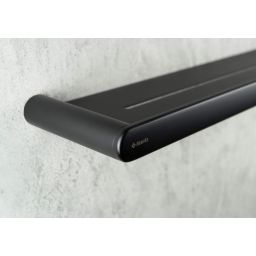 Deante Round półka ścienna czarny mat ADRN511