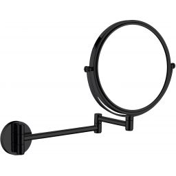 Deante Round lusterko kosmetyczne 23,3x28,2 cm okrągłe czarny ADR_N811