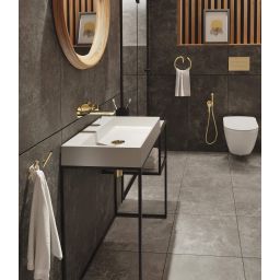 Deante Correo konsola podumywalkowa 90x40x77 cm czarna CKC_N90A