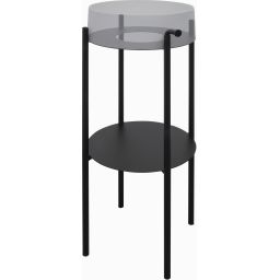 Deante Silia konsola podumywalkowa 36x36x84 cm czarna CKS_N36A