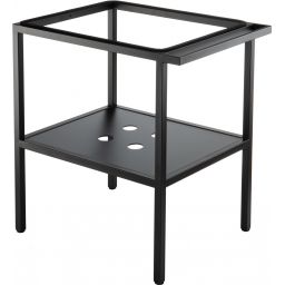 Deante Temisto konsola 56,5x40 cm podumywalkowa stojąca czarny mat CSTX50B