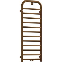 Deante Silia grzejnik łazienkowy dekoracyjny 121x50 cm brązowy mat AGI_CG41