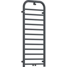Deante Silia grzejnik łazienkowy drabinkowy 121x50 cm grafit AGI_DG41