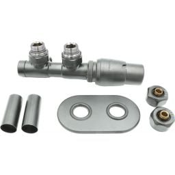 Deante Silia zestaw termostatyczny prawy stal mat AGI_FZP1