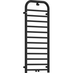 Deante Silia grzejnik łazienkowy drabinkowy 121x50 cm czarny AGI_NG41