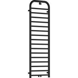 Deante Silia grzejnik łazienkowy drabinkowy 157x50 cm czarny AGI_NG51