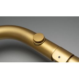 Deante Silia grzejnik łazienkowy drabinkowy 121x50 cm złoty AGI_RG41