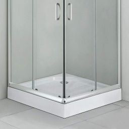 Deante Corner brodzik 90x90 cm kwadratowy biały KTC041B