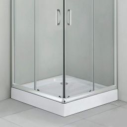 Deante Corner brodzik 80x80 cm kwadratowy biały KTC042B