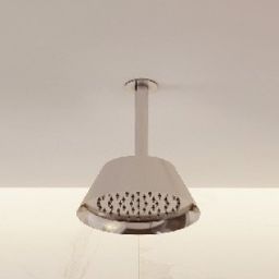Deante Cascada ramię deszczownicy 40 cm ścienne chrom NAC045K