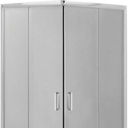 Deante Funkia kabina 90 cm kwadratowa chrom/szkło przezroczyste KYC041K