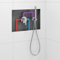 Deante wąż prysznicowy 150 cm srebrny NDA_351W