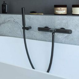 Deante wąż prysznicowy 150 cm czarny XNCH0PLD1