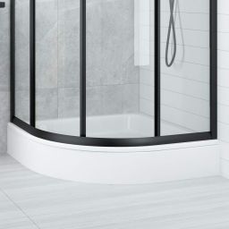 Deante Plus II brodzik 80x80 cm półokrągły biały KTU032B