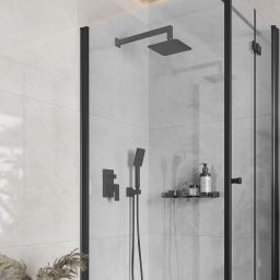 Deante Anemon zestaw prysznicowy podtynkowy czarny NAC_N9MP