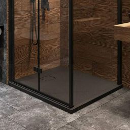 Deante Correo brodzik prostokątny 100x90 cm czarny KQR_N45B