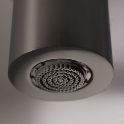 Deante Silia zestaw prysznicowy ścienny z deszczownicą titanium NQS_D4XM