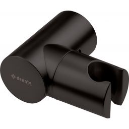 Deante Round uchwyt prysznicowy czarny mat ANON21U