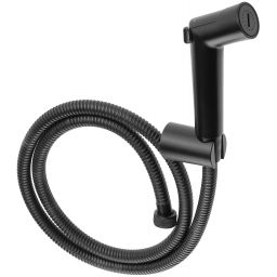 Deante Bidetta zestaw słuchawki bidetowej ścienny czarny ANW_N71B