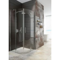 Deante Box zestaw prysznicowy podtynkowy termostatyczny z deszczownicą chrom BXYZ0EAT