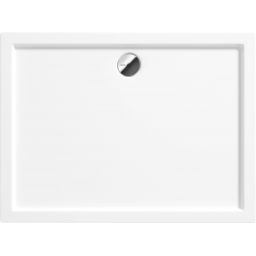 Deante Jasmin brodzik 100x90 cm prostokątny biały KGJ045B