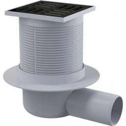 Deante odpływ prysznicowy 10,5 cm czarny KOS_N01C