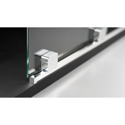 Deante Prizma kabina prysznicowa 100x80 cm prostokątna chrom połysk/szkło przezroczyste KPN0P10S08