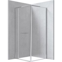 Deante Blur kabina prysznicowa 90x90 cm kwadratowa chrom połysk/szkło przezroczyste KQB_0099P