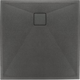 Deante Correo brodzik kwadratowy 90x90 cm antracyt KQR_T41B