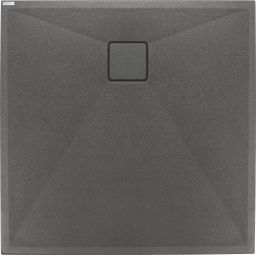 Deante Correo brodzik kwadratowy 80x80 cm antracyt KQR_T42B