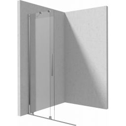 Deante Prizma ścianka prysznicowa walk-in 90 cm chrom połysk/szkło przezroczyste KTJ_039R