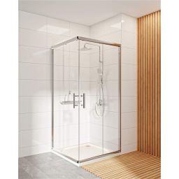 Deante Cubic brodzik 80x80 cm kwadratowy biały KTK042B