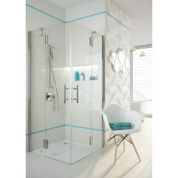 Deante Cubic brodzik 80x80 cm kwadratowy biały KTK042B