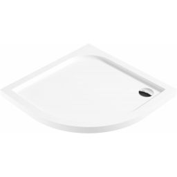Deante Cubic brodzik 90x90 cm półokrągły biały KTK051B