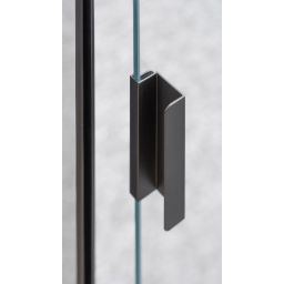 Deante Kerria Plus uchwyt do drzwi prysznicowych czarny mat KTSXN10X