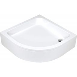 Deante Plus II brodzik 90x90 cm półokrągły biały KTU031B