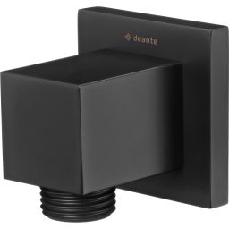 Deante Cascada przyłącze kątowe czarny mat NACN55K