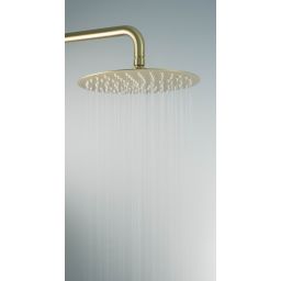 Deante Arnika zestaw prysznicowy ścienny z deszczownicą złoty NACR1QK