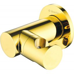 Deante Cascada przyłącze kątowe z uchwytem złote NACZ57K