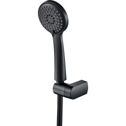 Deante Neo Boro zestaw prysznicowy punktowy czarny mat NERN41K