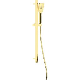 Deante Alpinia zestaw prysznicowy ścienny złoty NGAZ52K