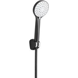 Deante Avis zestaw prysznicowy ścienny czarny NGV_N41K