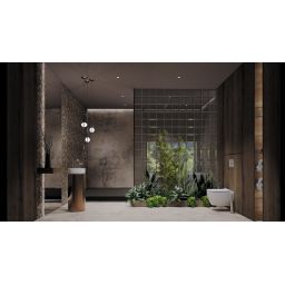 Deante Silia Hexa zestaw prysznicowy podtynkowy z deszczownicą stal szczotkowana NHS_F9XK