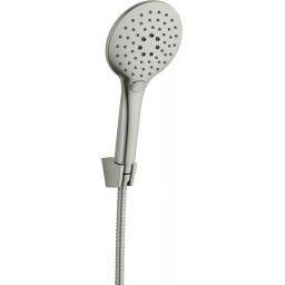 Deante Neo Lupo zestaw prysznicowy ścienny stal NLUF41K