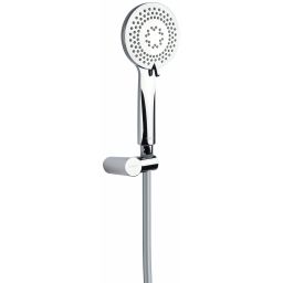 Deante Arnika zestaw prysznicowy ścienny chrom/biały NQA041K