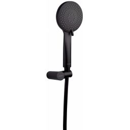 Deante Arnika zestaw prysznicowy ścienny czarny mat NQAN41K