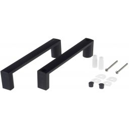 Deante Funkia uchwyt do drzwi prysznicowych czarny mat XKCF2HN00