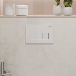 Deante Slim przycisk spłukujący do WC biały mat CSTA51P