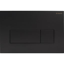 Deante Slim Nero przycisk spłukujący do WC czarny mat CSTN51P